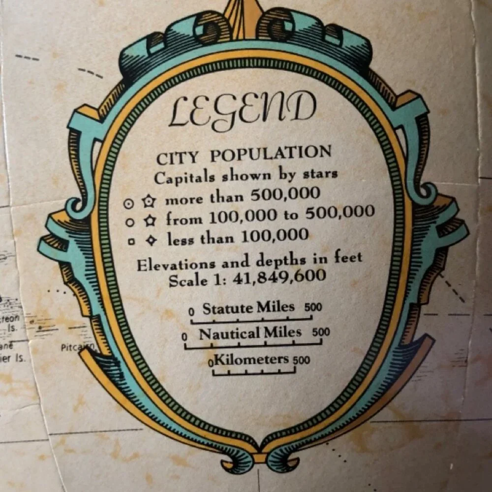 Morgan Globe 12” Diameter, by Replogle World Classic Series, Hardwood Base - Picture 13 of 16